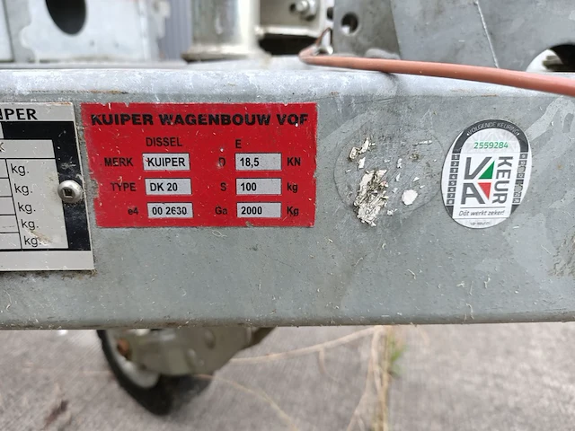 Schaftwagen, kuiper, nta 20, 2014 - afbeelding 5 van  25