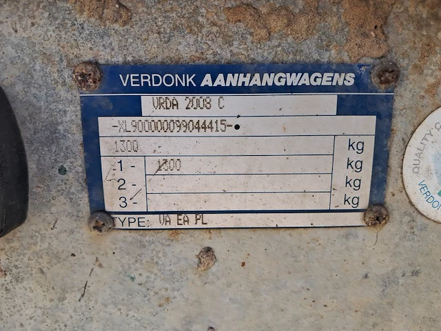 Schaftwagen verdonk, va ea pl - afbeelding 17 van  24