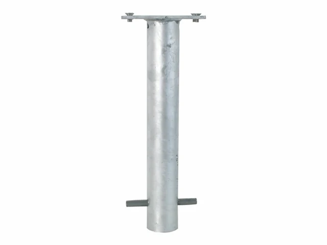 Schake grondkoker, gegalvaniseerd staal, voor plaatsing in beton - afbeelding 1 van  5