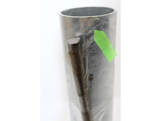 Schake grondkoker, gegalvaniseerd staal, voor plaatsing in beton - afbeelding 5 van  5