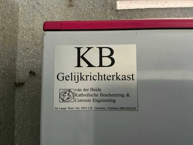 Schakel kb gelijkrichterkast - afbeelding 8 van  8