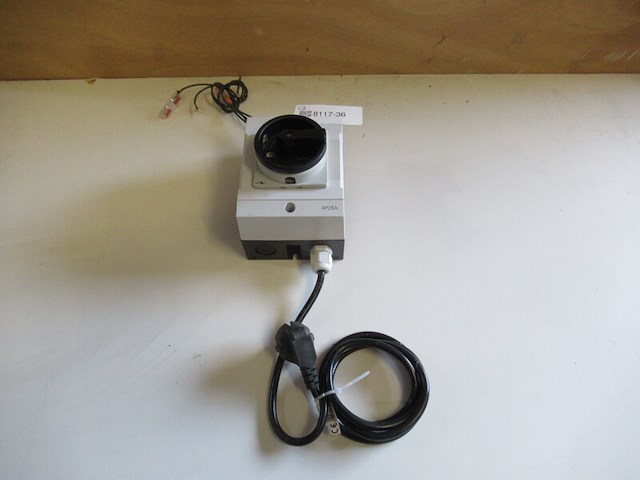 Schakelaar vv; stekker 4p25a - afbeelding 1 van  2