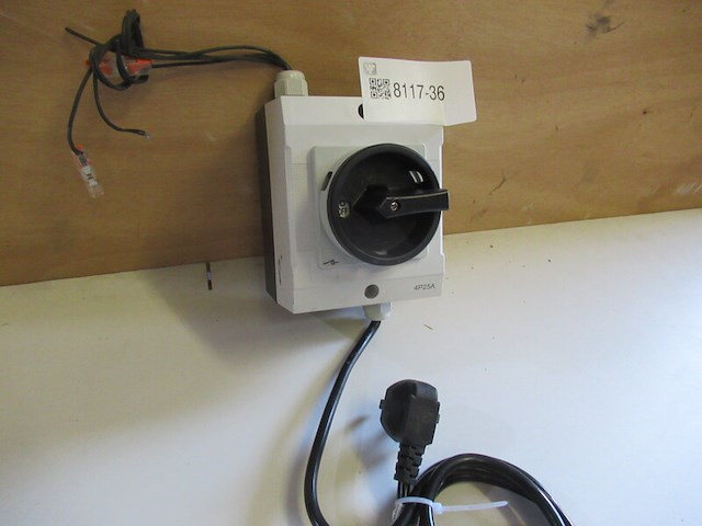 Schakelaar vv; stekker 4p25a - afbeelding 2 van  2