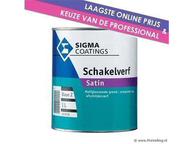 Schakelverf satin - afbeelding 1 van  1