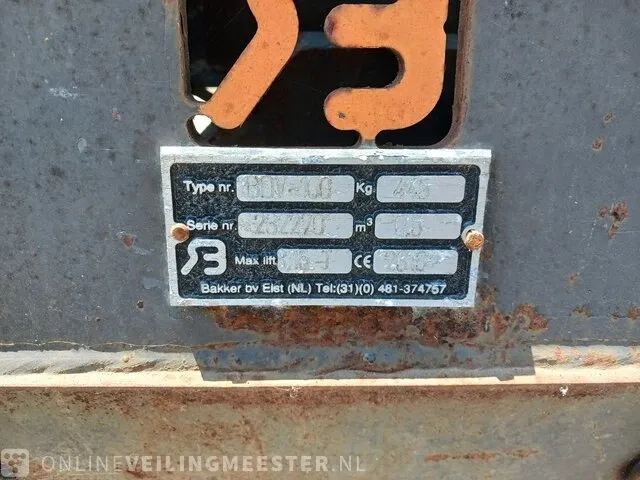 Schalenknijper, bdv-100, bouwjaar 2013 - afbeelding 8 van  8