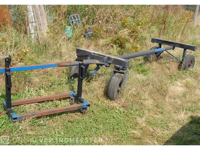 Schamel bootaanhangwagen, werfkar en mobiele bootsteun - afbeelding 1 van  6