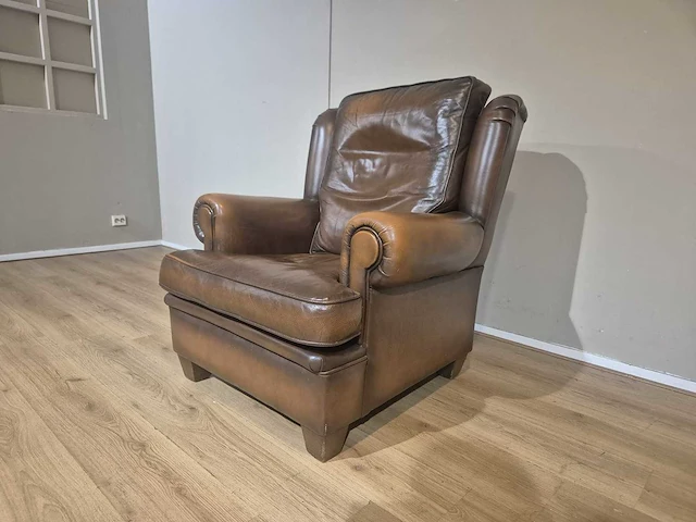 Schapenleer - club - fauteuil - afbeelding 2 van  10