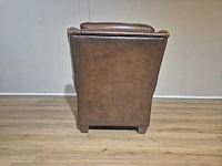 Schapenleer - club - fauteuil - afbeelding 8 van  10