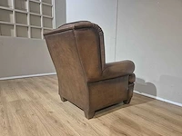 Schapenleer - club - fauteuil - afbeelding 9 van  10