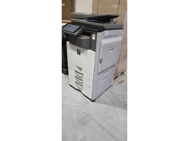 Scharp multi functional printer shart, mx2640, grijs / chroom - afbeelding 1 van  9