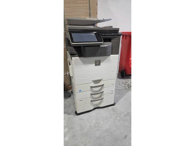 Scharp multi functional printer shart, mx2640, grijs / chroom - afbeelding 3 van  9