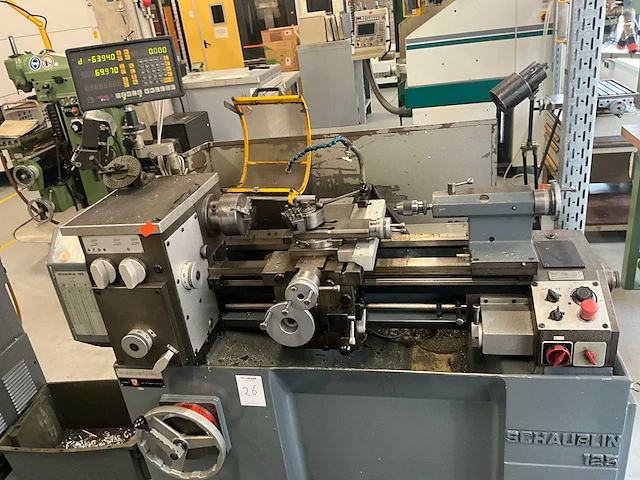 Schaublin 125 universele draaibank - afbeelding 24 van  28