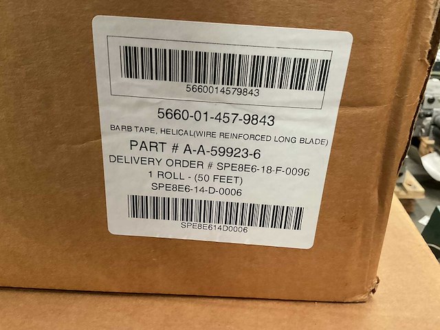 Scheermes prikkeldraad (10x) - afbeelding 3 van  3