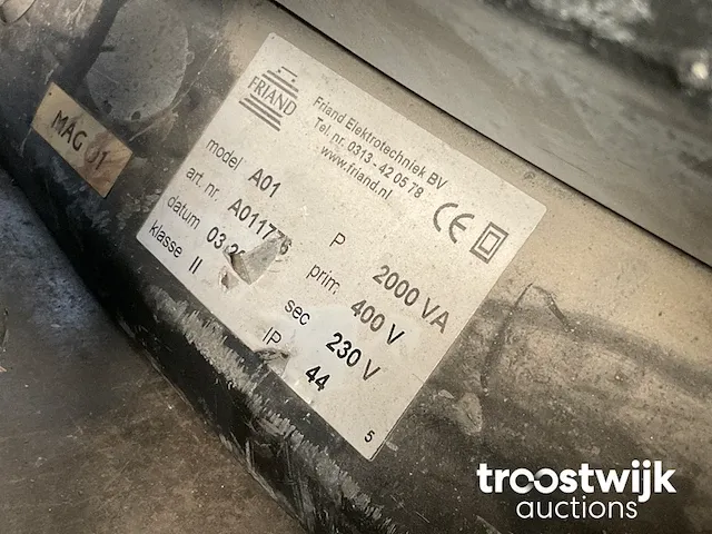 Scheidingstransformator - afbeelding 3 van  5