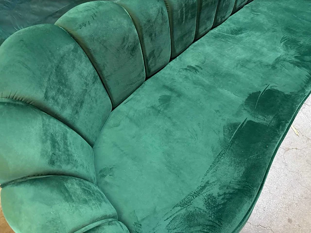 Schelpbank groen 180 cm - afbeelding 4 van  4