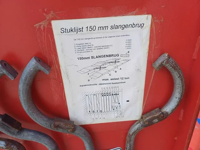 Schenk afzetcontainer met 3km 6" slangen - afbeelding 14 van  25