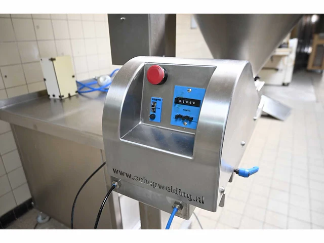 Schep welding rvs oliebollen doseermachine - afbeelding 4 van  10