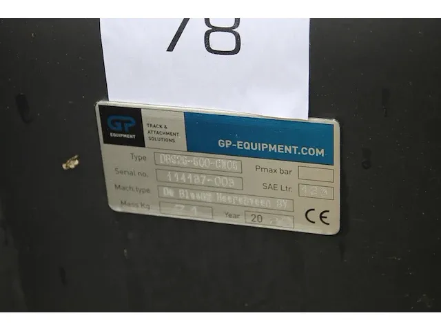 Schepbak gp type dbs 25-500-cw05, bouwjaar 2022 - afbeelding 3 van  3