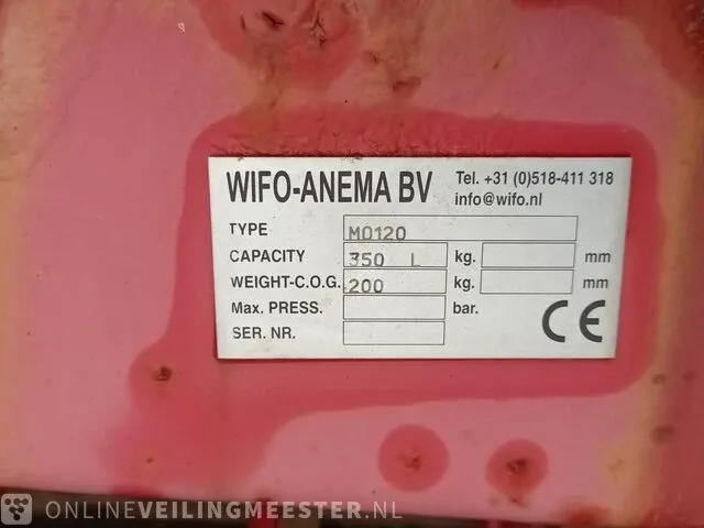 Schepbak heftruck wifi anema, m0120 - afbeelding 6 van  7