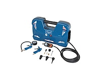 Scheppach 5906118901 luchtcompressor, 1100 w, 230 v, blauw zilver zwart - afbeelding 2 van  4