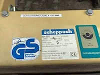 Scheppach bsm 2010 bandschuurmachine - afbeelding 5 van  9