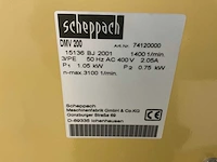 Scheppach dmv200 houtdraaibank - afbeelding 6 van  6