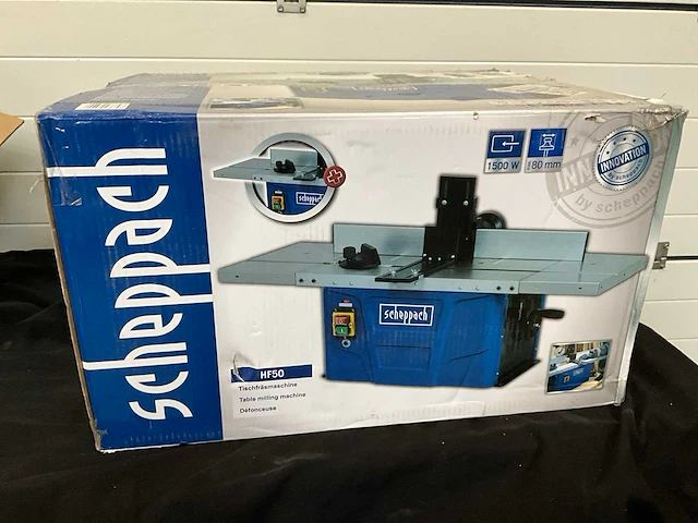 Scheppach hf50 tafel- en spilfreesmachine - afbeelding 1 van  7