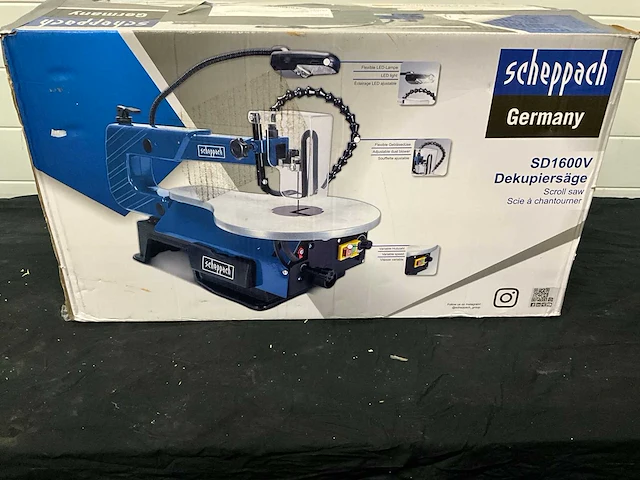 Scheppach sd1600v decoupeerzaag - afbeelding 1 van  7