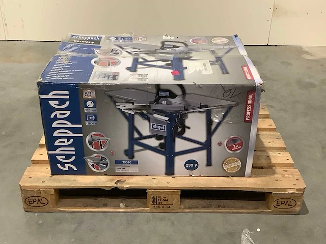 Scheppach ts310 afkortcirkelzaagmachine - afbeelding 6 van  7