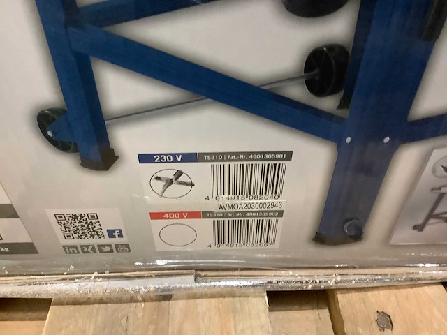 Scheppach ts310 afkortcirkelzaagmachine - afbeelding 4 van  7