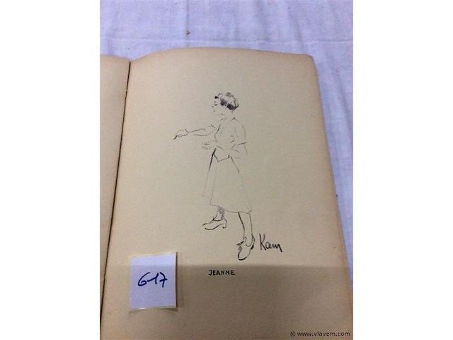 Schetsboek "het levend model " guy kammerer - afbeelding 3 van  4