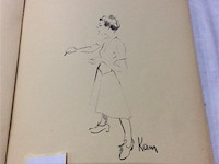 Schetsboek "het levend model " guy kammerer - afbeelding 3 van  4