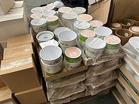 Scheurich - rond - royal gold / douche provence - partij bloempotten - afbeelding 1 van  11