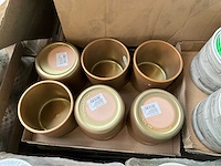 Scheurich - rond - royal gold / douche provence - partij bloempotten - afbeelding 11 van  11