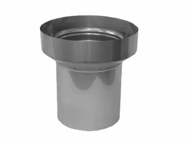 Schiedel metaloterm - ata 15 - rvs aansluitstuk (6x) - afbeelding 1 van  3