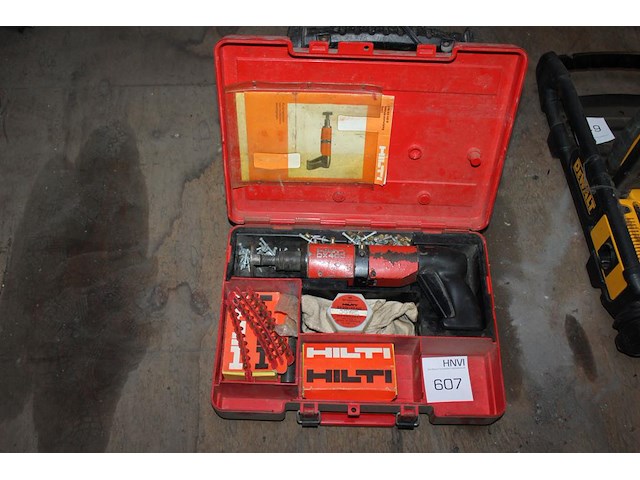 Schiethamer hilti dx 400 in koffer. - afbeelding 1 van  2