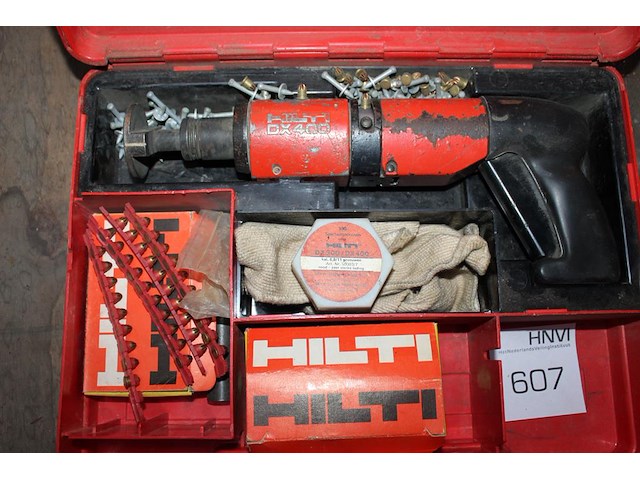 Schiethamer hilti dx 400 in koffer. - afbeelding 2 van  2