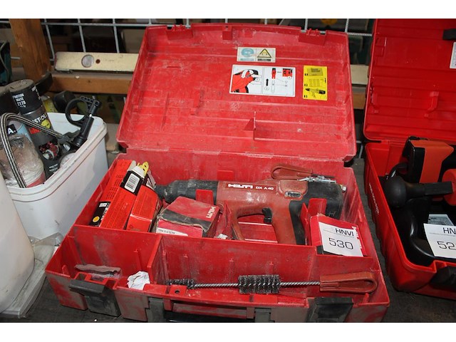 Schiethamer hilti dx a 40 in koffer in koffer. - afbeelding 1 van  3