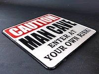 Schild man cave - afbeelding 3 van  5