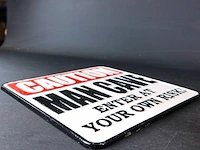 Schild man cave - afbeelding 4 van  5