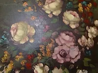 Schildeerij vaas met bloemen in vergulde kader willem - afbeelding 6 van  7