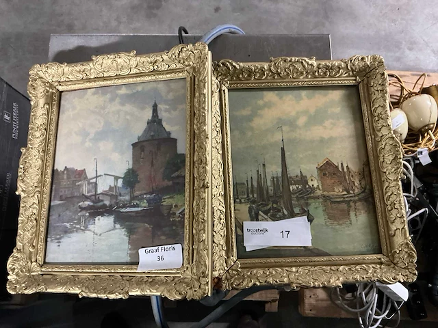 Schilderij (2x) - afbeelding 1 van  5