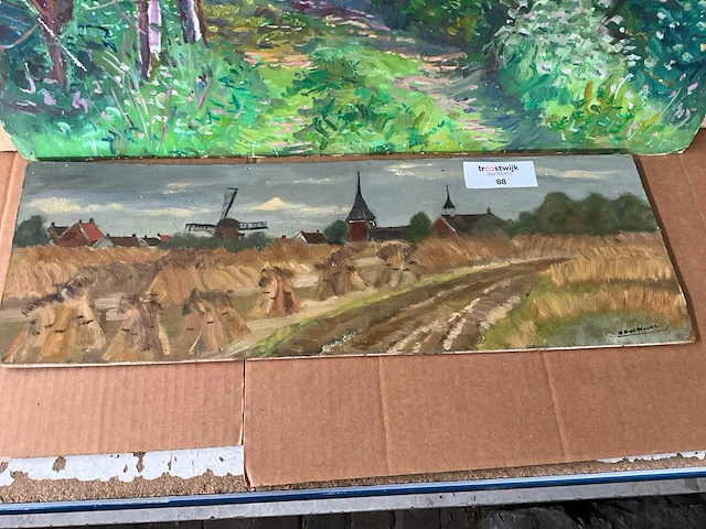 Schilderij (2x) - afbeelding 4 van  6