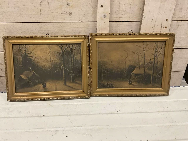 Schilderij (2x) - afbeelding 1 van  5