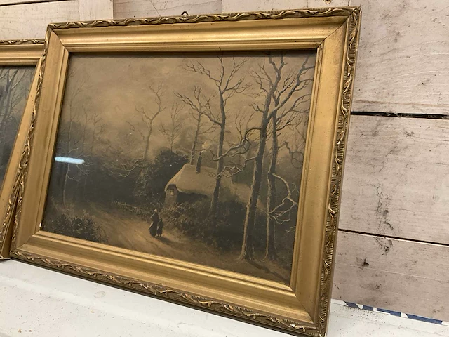 Schilderij (2x) - afbeelding 4 van  5