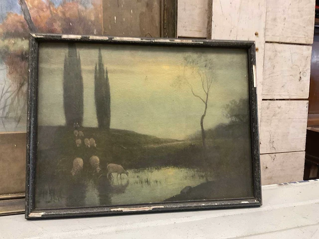 Schilderij (3x) - afbeelding 4 van  6