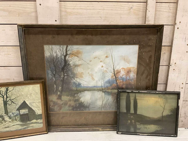 Schilderij (3x) - afbeelding 5 van  6
