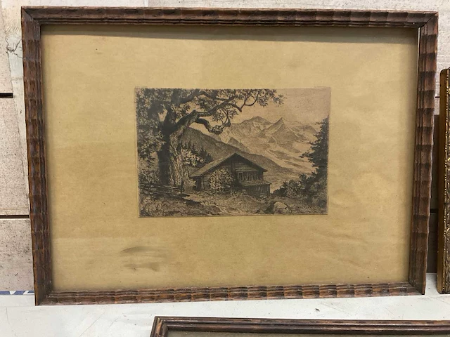 Schilderij (3x) - afbeelding 4 van  5