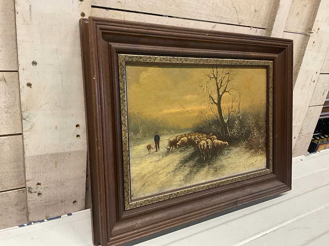Schilderij a. geerlings 1928 - afbeelding 3 van  5