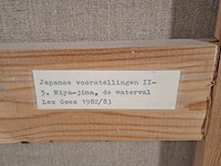 Schilderij, a. goes, japanse voorstellingen - afbeelding 7 van  7